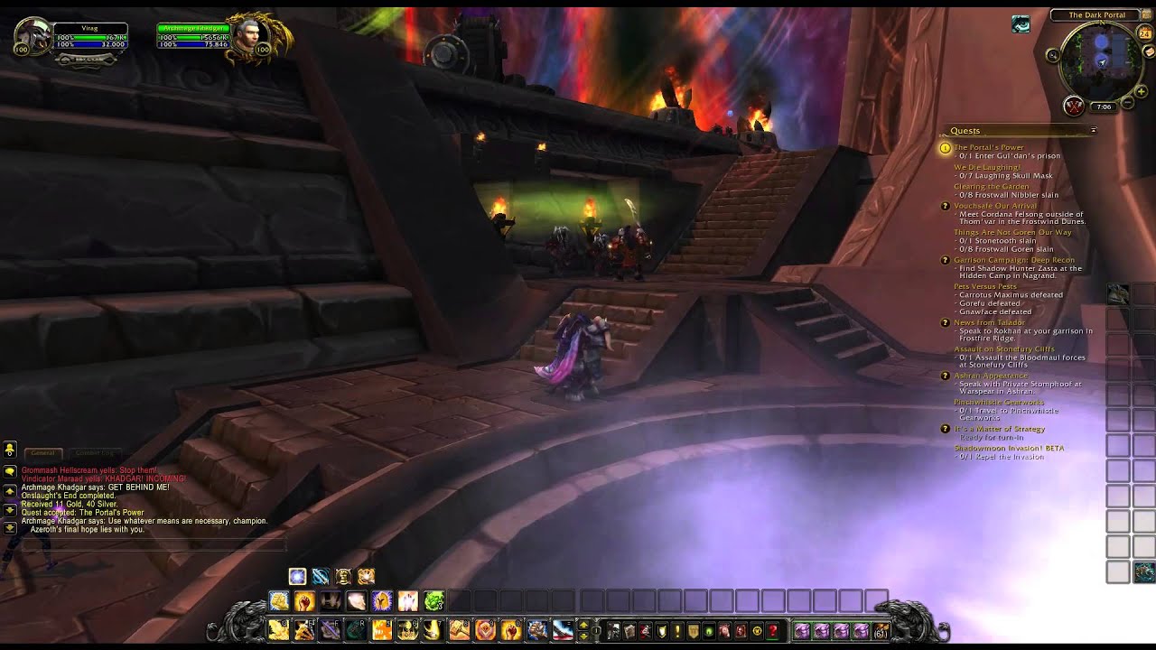 wow assault on the dark portal wow assault on the dark portal