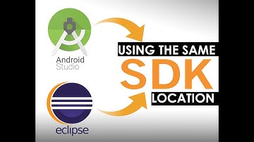 How to Link Android Studio with Eclipse Using the same SDK Folder