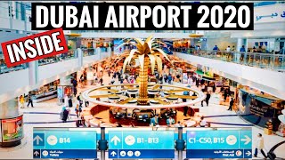 4k Walking Tour Inside Dubai International Airport 2020 dxb Terminal 3  United Arab Emirates