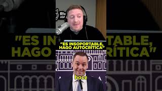 "ES INSOPORTABLE, HAGO AUTOCRÍTICA"