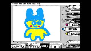 I Draw Mametchi In Wiggly Paint