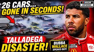 Bubba Wallace Triggers Talladega Big One… Now NASCAR Has a Bigger Problem