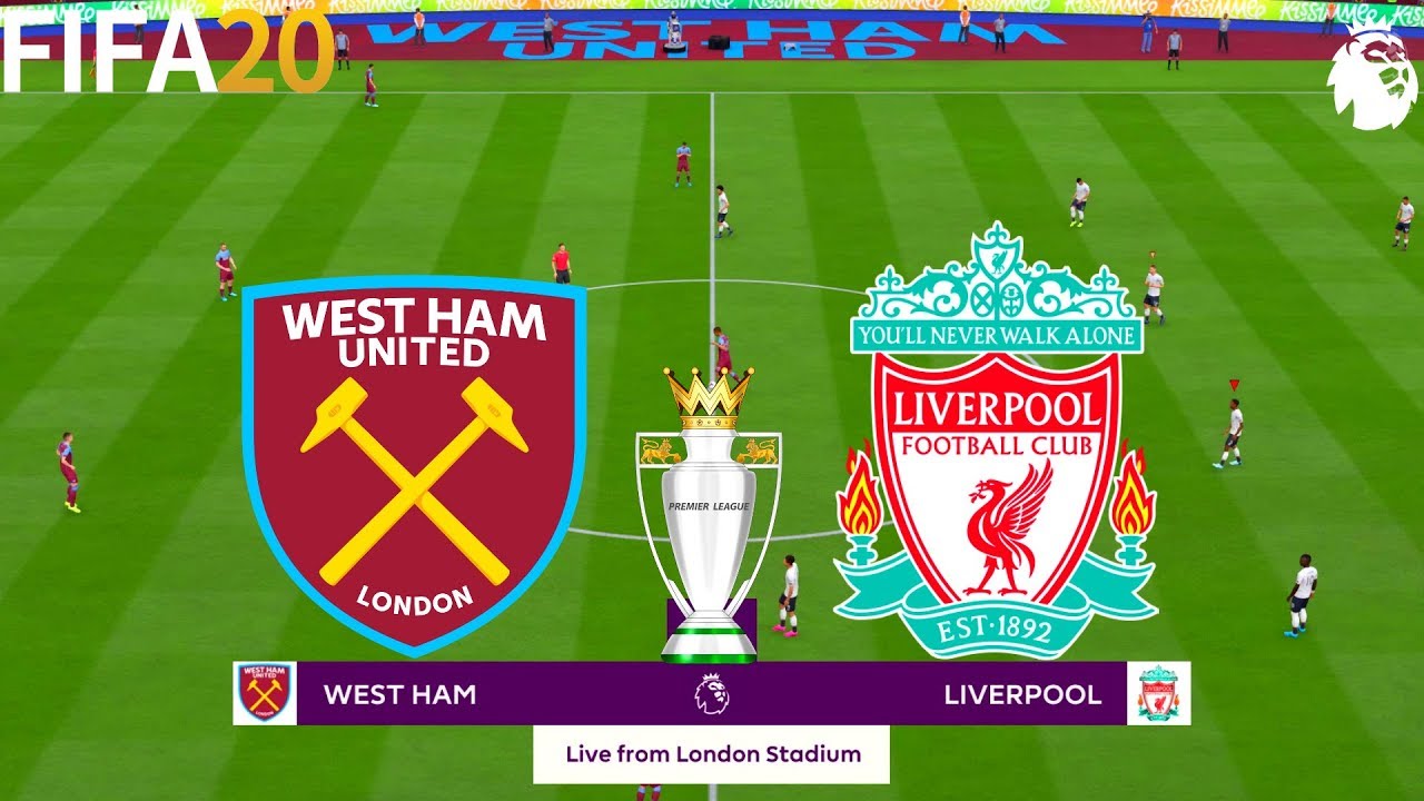 FIFA 20 | West Ham United vs Liverpool - English Premier League ...