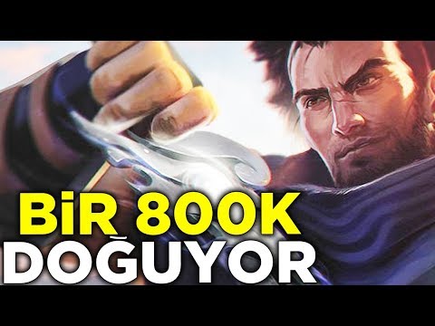 BİR YASUO OYUNCUSUNUN DOĞUMUNA ŞAHİTLİK EDİN! 800k YASUO GELİYOR! LoL Oynanış