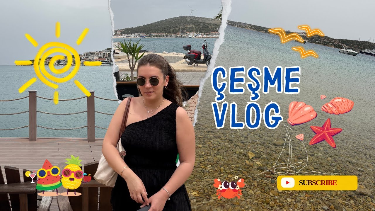 ÇEŞME VLOGU 🌞 Güneşlenme Terası, Kumru, Kahkahalar & Akşam Enerjisi!