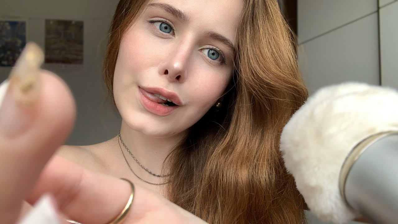 ASMR ~ negative energy plucking // hand sounds & mouth sounds ˚˖𓍢ִ໋🦢˚