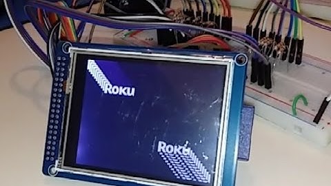 Arduino MEGA 3.2" LCD  screensaver example