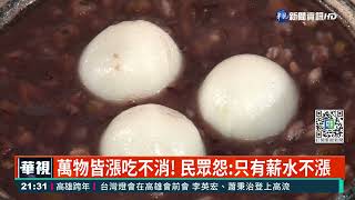 吃不消! 八方雲集.必勝客.桂冠湯圓紛調漲｜華視新聞 20211215