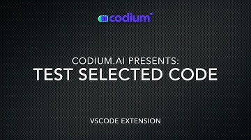 Feature Discovery - Test code snippet with CodiumAI [VSCode extension v0.6]