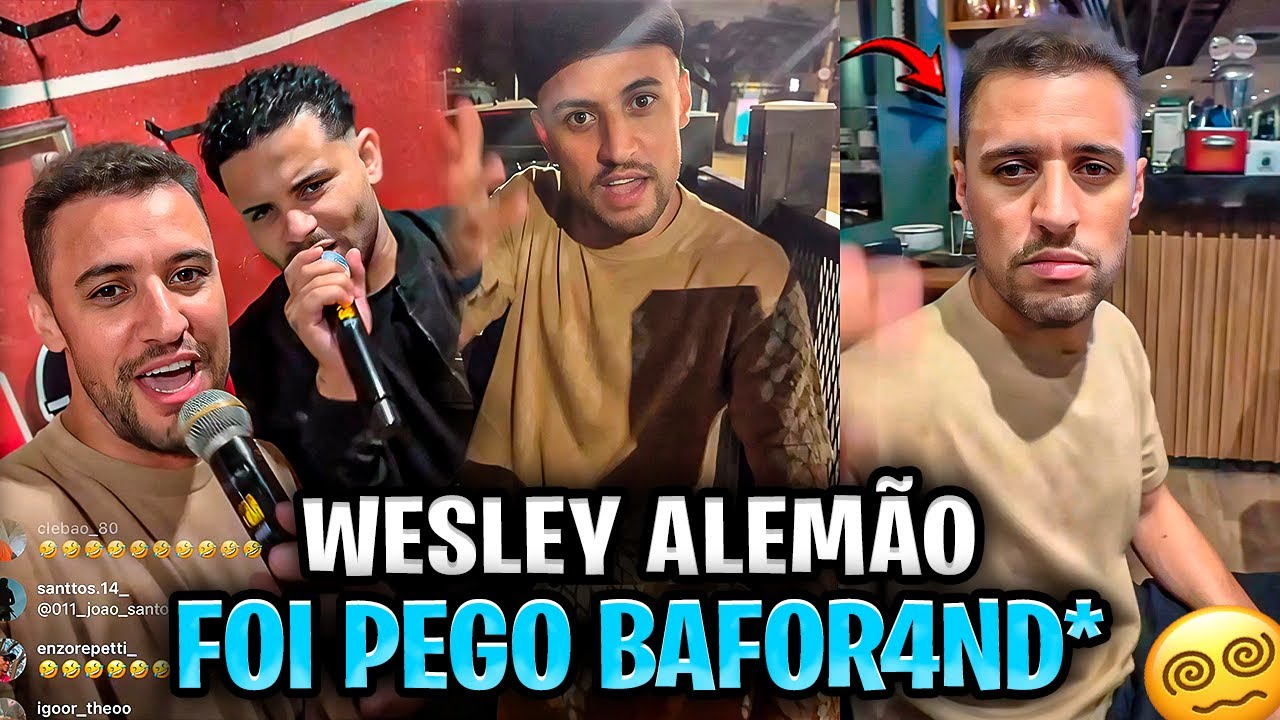 WESLEY ALEMÃO E ITS PLAY MUITO DOIDO NAS RUAS DE SÃO PAULO😱 ‹ Wesley ...