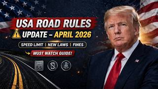 🚗 USA Road Rules Update April 2026 | New Driving Laws You Must Know | Full Breakdown Guide
