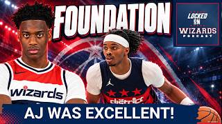 AJ Dybantsa LIVED UP to the Hype in his Debut | Washington Wizards Can't Finish Against Cavaliers