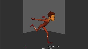 Ninja Run Cycle Animation | Naruto run