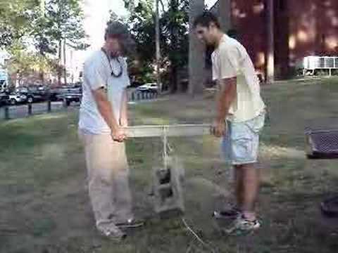 Fall 07 - Breaking Concrete Beams - Group 4