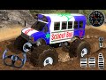 Impossible OfF-Road Monster Truck Driver Racing #3- School bus Ramp Driving 3D - IOS GamePlay