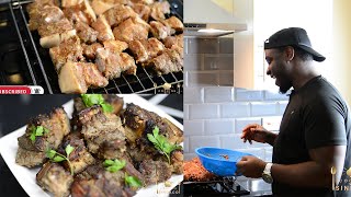simple way to grill your pork || weekend vibe || pork chops || how to grill porkmeat