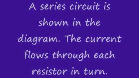 Resistors in series parallel connection: Resistor part 3