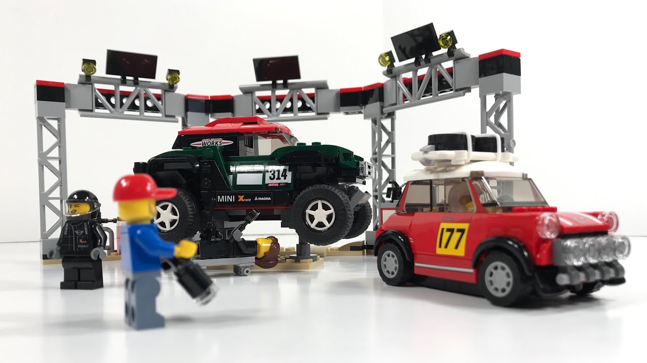 lego mini cooper rally