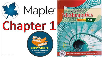Class 12 Maths Chapter 1 Introduction to Symbolic Package Maple Software KPK New Book | Balochistan