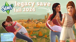 🧡I wish I could live in this cosy sims 3 legacy save🧡