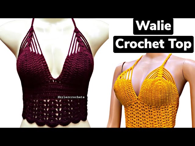 Easy Crochet top tutorial for beginners 