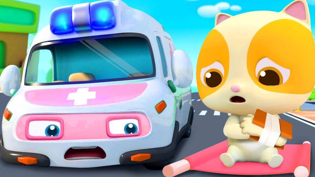 Super Ambulance's Mission | Police Car, Fire Truck | Nursery Rhymes | Kids  Songs | BabyBus - YouTube