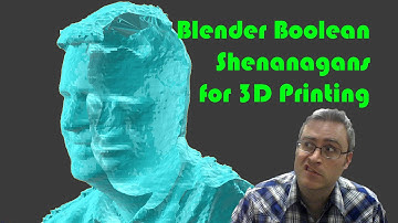 Blender Boolean Shenanigans - Flipped Normals