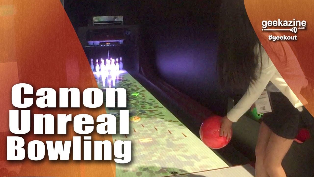 Canon Unreal Bowling Makes the Game New Again - Infocomm 2016