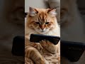 Funny Cat Addicted to Mobile Phone 😂 | Hilarious Cat Shorts 2025