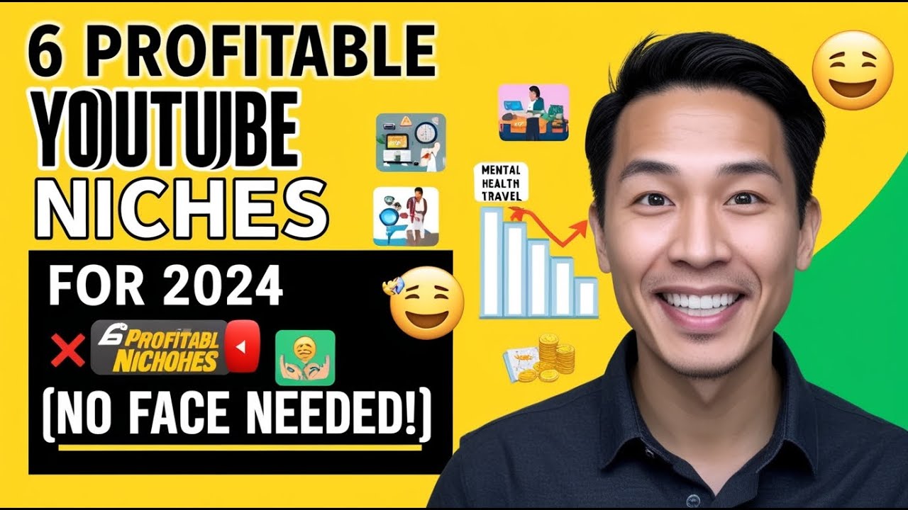 Top 6 Niches for a Successful Faceless YouTube Channel in 2024 - YouTube