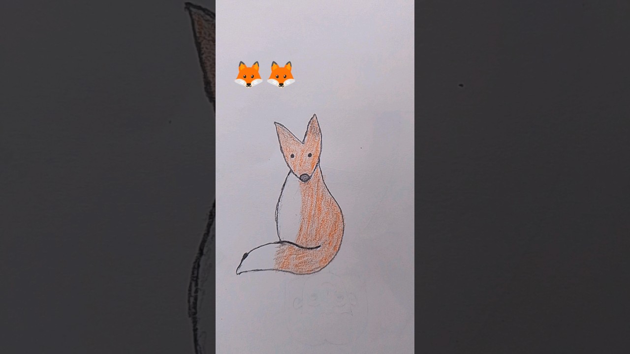 HOW TO DRAW FOX 🦊