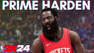 DOMINATING with UNFAIR PRIME JAMES HARDEN Combos! NBA 2K24 Combo Tutorial