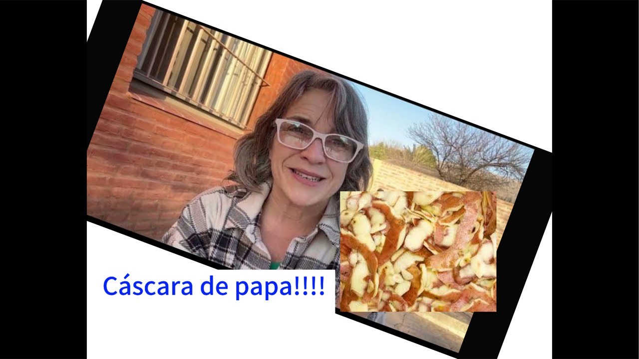 Hablamos de la cáscara de papas? Ningún desperdicio !