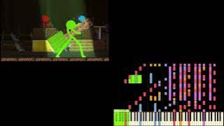 (THE MOST POPULAR VIDEO) RUSH E Comparison: Alan Becker vs Sheet Music Boss