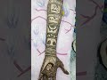 easy bridal mehndi design #bridal #bridalmehndi #mehndi #shorts #shortvideo #viral