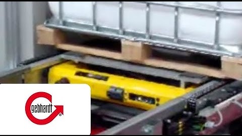 GEBHARDT Storebiter 500 Shuttle Paletten Lager