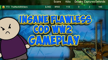 110-0 and ANGRY TRASHTALKER on COD WW2 - FLAWLESS BEST LEWIS CLASS SETUP