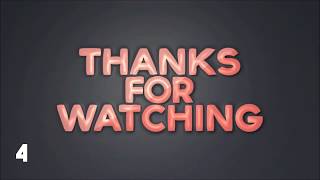 Free Outro Templates NO SOFTWARE  Required screenshot 5