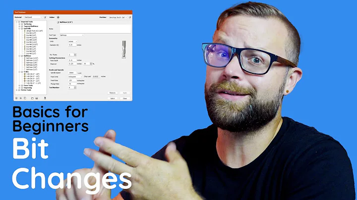 Basics for CNC Beginners: Changing Bits During a Project