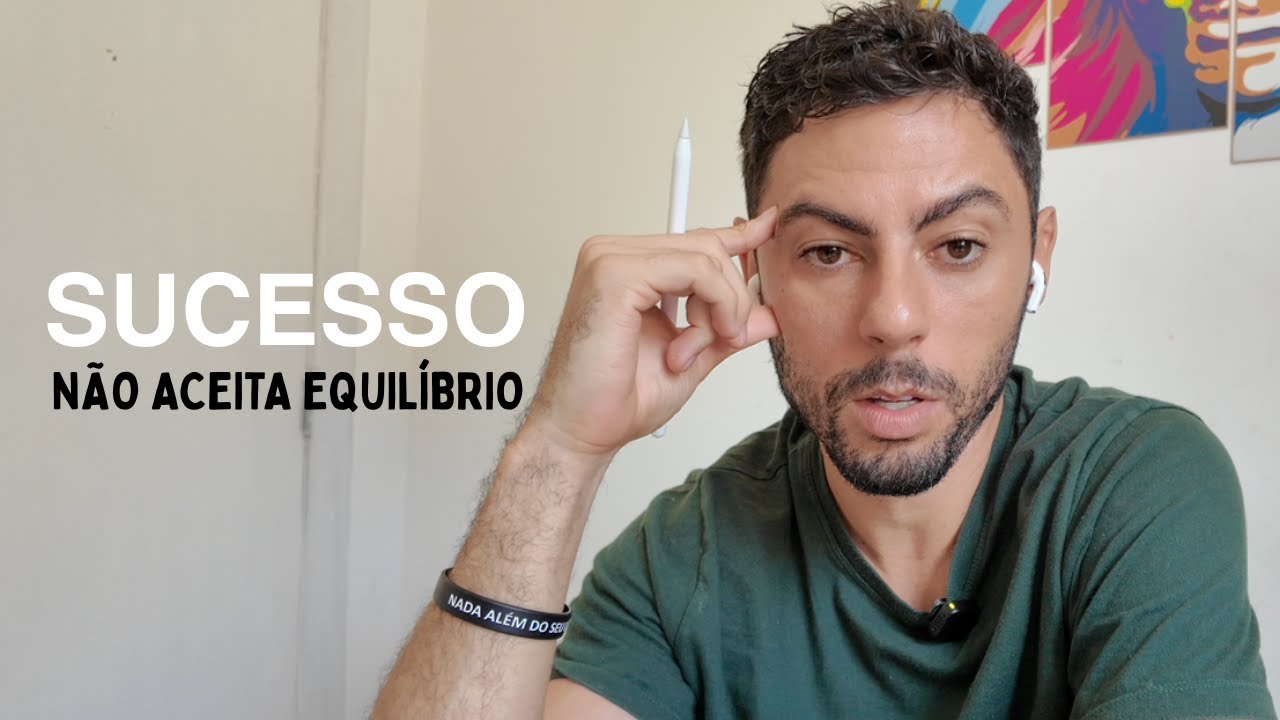 Sucesso não aceita equilíbrio (PARA DE BUSCAR EQUILÍBRIO SE QUISER TER SUCESSO)