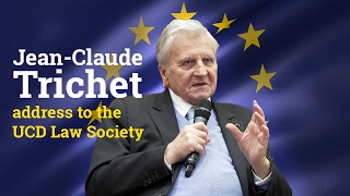 Jean-Claude Trichet receives Honorary Life Membership of UCD Law Society (2017)