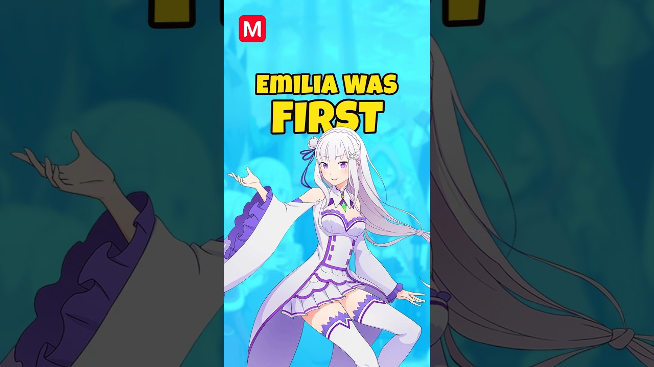Emilia Was the Heart of Re:Zero From the Beginning #rezero #animesecrets #shorts