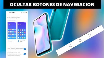COMO OCULTAR LOS BOTONES DE NAVEGACION EN XIAOMI - GESTOS DE PANTALLA COMPLETA