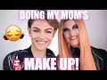 DOING MY MOM'S MAKEUP! || Turning my mom into an IG baddie lol