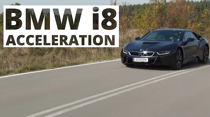 BMW i8 362 hp - acceleration 0-100 km/h
