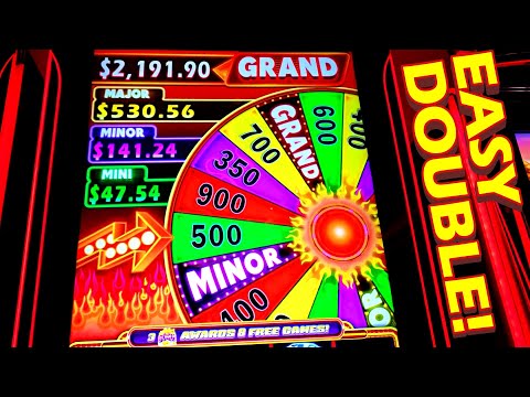 I MAKE THE FIRST DOUBLE LOOK EASY!!!! * BACK TO JUMANJI 4D!!! - Las Vegas Casino Slot Machine Bonus