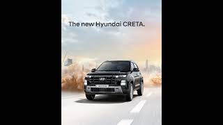 Hyundai CRETA | All black interiors with brass coloured inserts Hyundai CRETA | All black interiors with brass coloured inserts