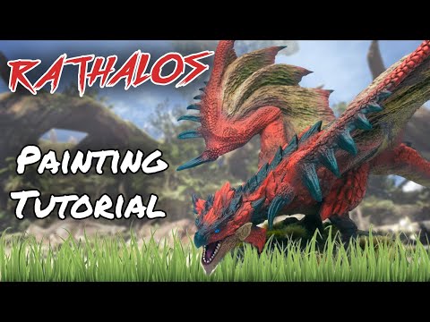 Rathalos Painting Tutorial | Monster Hunter World The Board Game
