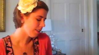 Video thumbnail of "You Send Me acoustic COVER of Sam Cooke by Mallory Hall"