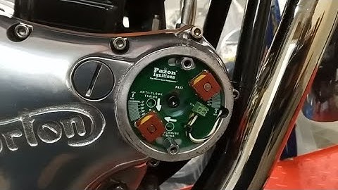 Norton Commando 850 MKIII Service and Recommissioning. Part 26: Electronic Ignition Check
